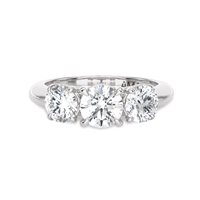 Anillo Ama Mujer in Oro blanco Diamante Lab Grown AMA-AN-1031-16-1-13-1.86